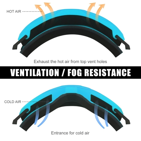 Skyway Snowboard Ski Goggles Blue - Picture 8 of 9